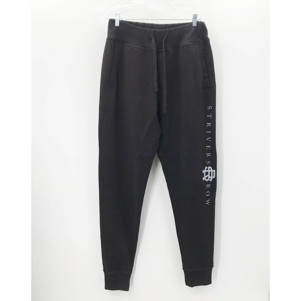 New STRIVERS ROW Men's Size XL Drawstring Elastic Waist Country Black Sweatpants